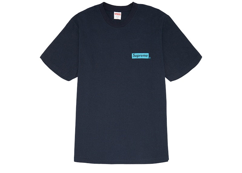 Supreme Spiral Tee Navy