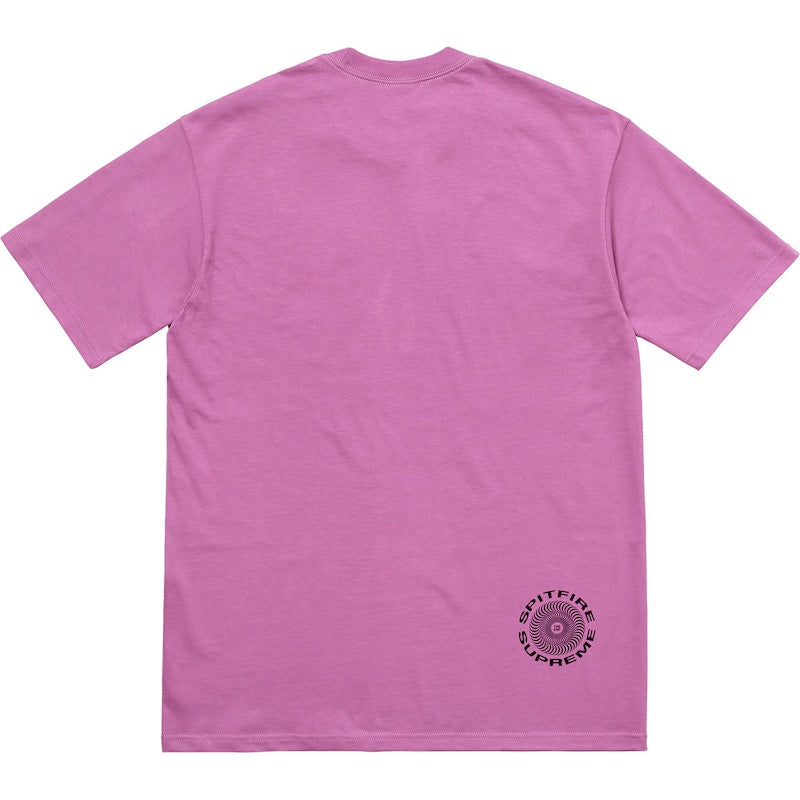 Supreme Spitfire Cat T-shirt Light Purple