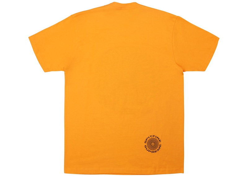 Supreme Spitfire Classic Swirl T-shirt Bright Orange