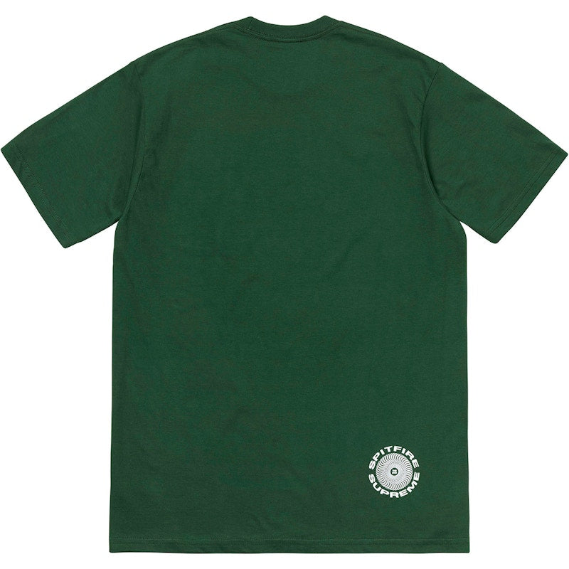 Supreme Spitfire Classic Swirl T-shirt Dark Green