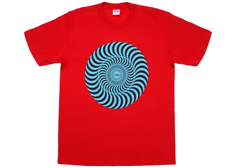 Supreme Spitfire Classic Swirl T-shirt Red