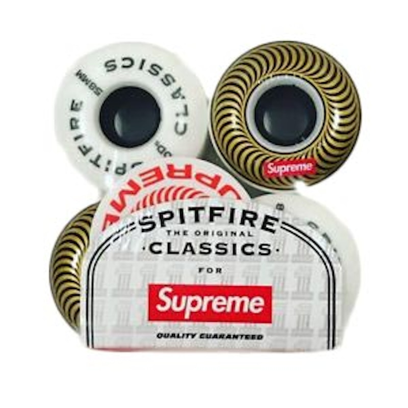 Supreme Spitfire Classic Wheels (Set of 4) Gold 58MM