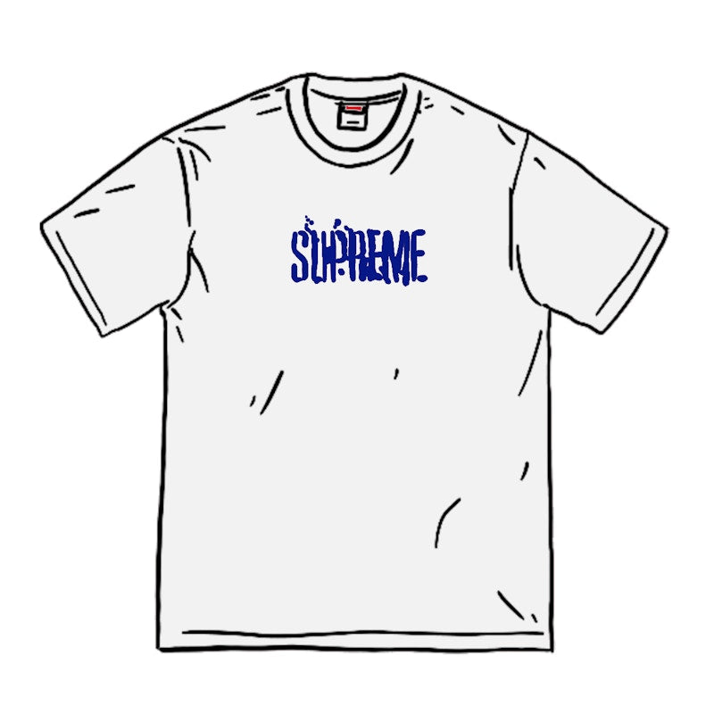Supreme Splatter S/S Top White