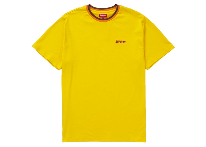 Supreme Split Rib S/S Top Mustard