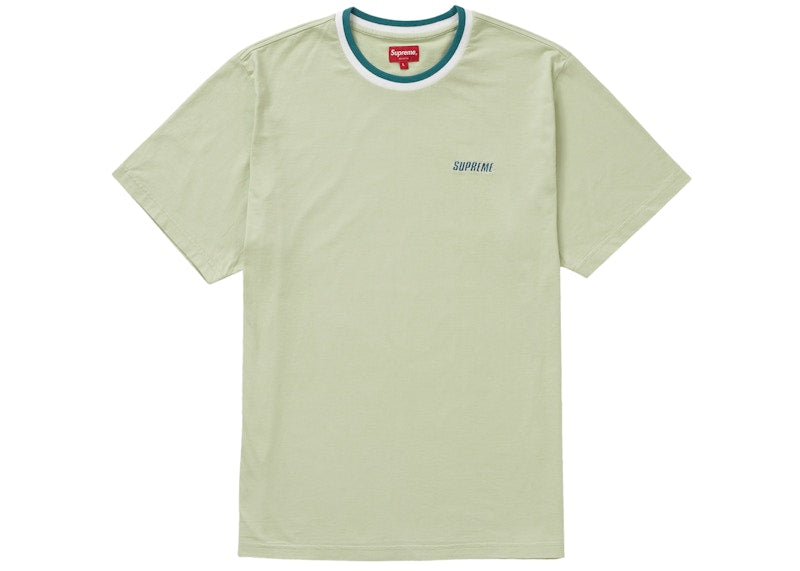 Supreme Split Rib S/S Top Pale Green