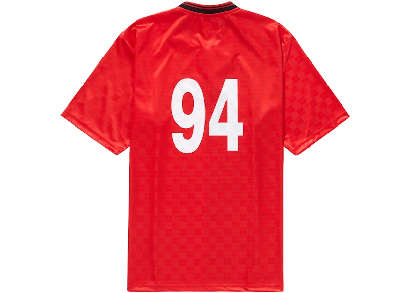 Supreme Split Soccer Jersey Black