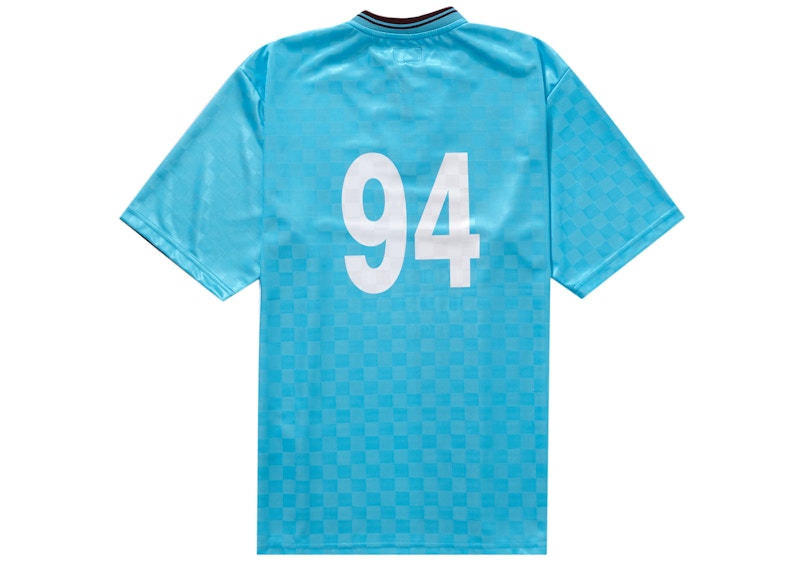 Supreme Split Soccer Jersey Burgundy