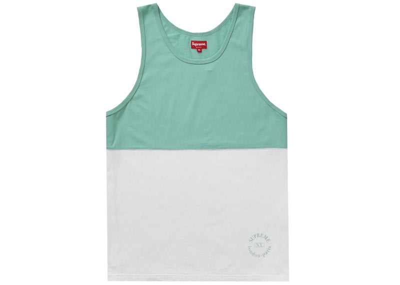 Supreme Split Tank Top Mint