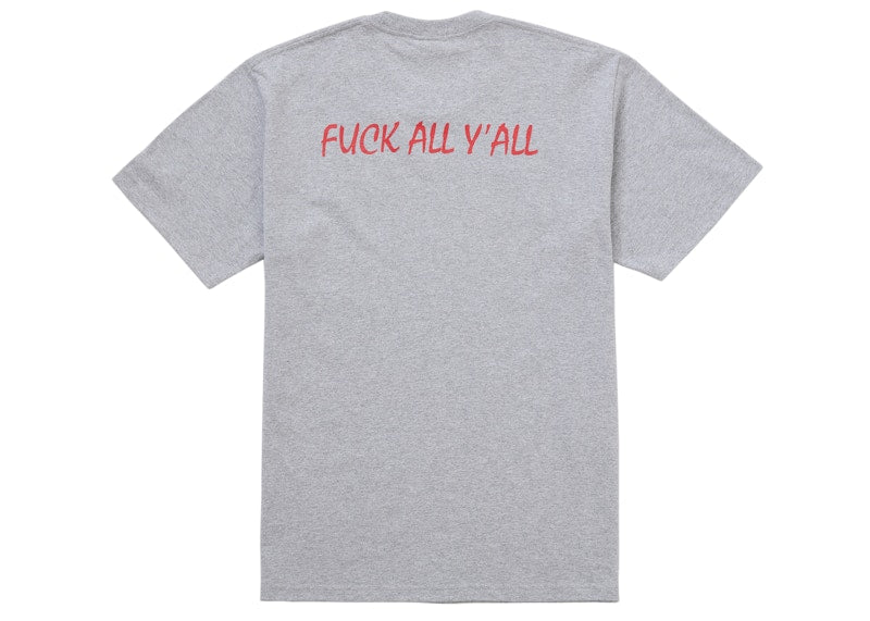 Supreme Split Tee (FW25) Heather Grey