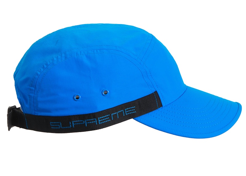 Supreme Sport Webbing Camp Cap Bright Blue