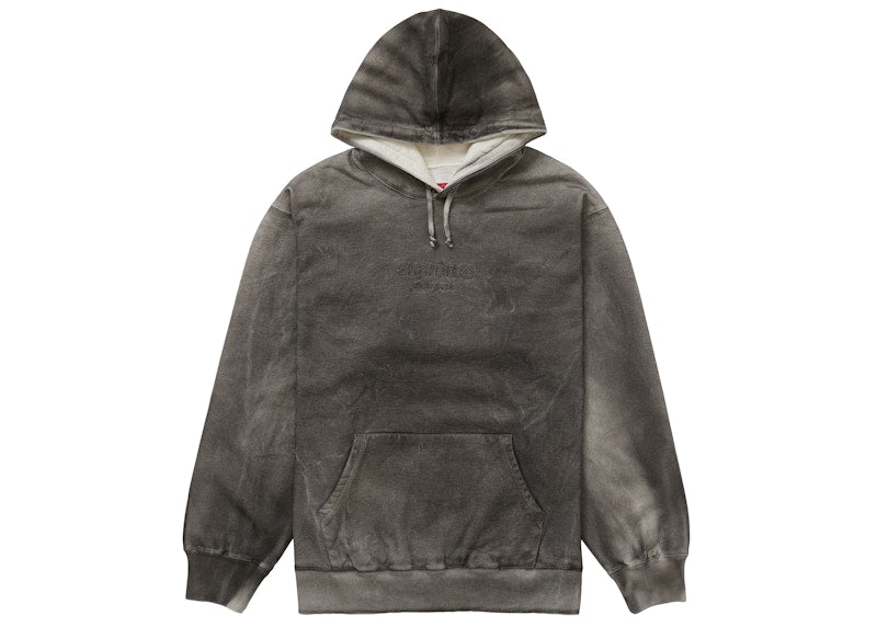 Supreme Spray Hooded Sweatshirt White
