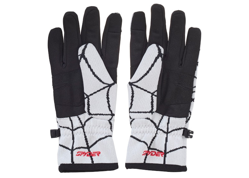 Supreme Spyder Gloves White