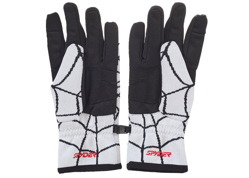 Supreme Spyder Gloves White