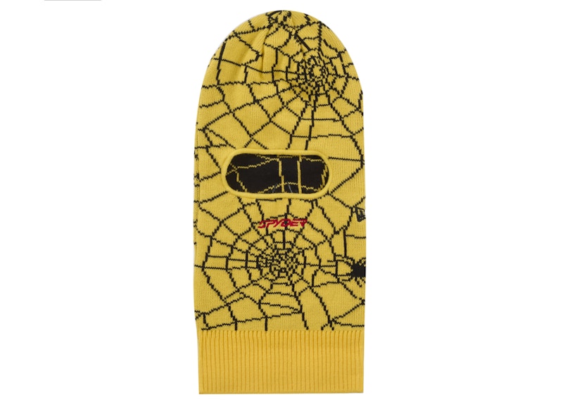 Supreme Spyder New Era Balaclava Yellow