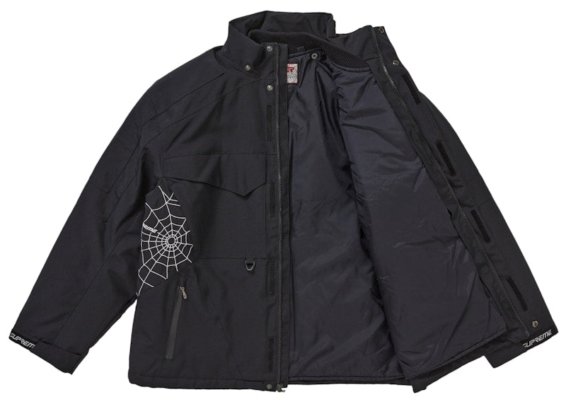 Supreme Spyder Technical Jacket Black
