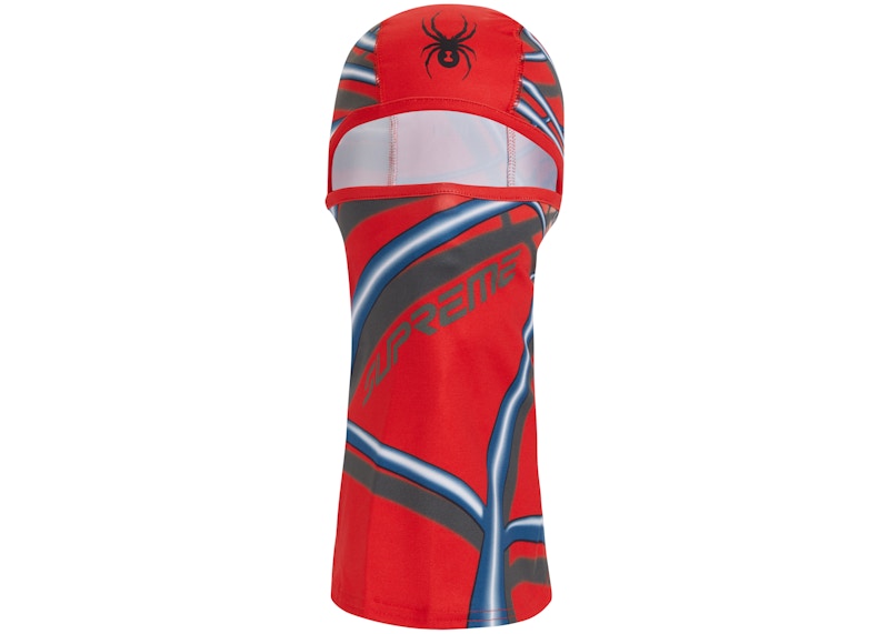 Supreme Spyder Web Lightweight Balaclava Red