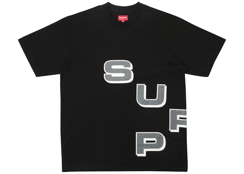 Supreme Stagger Tee Black