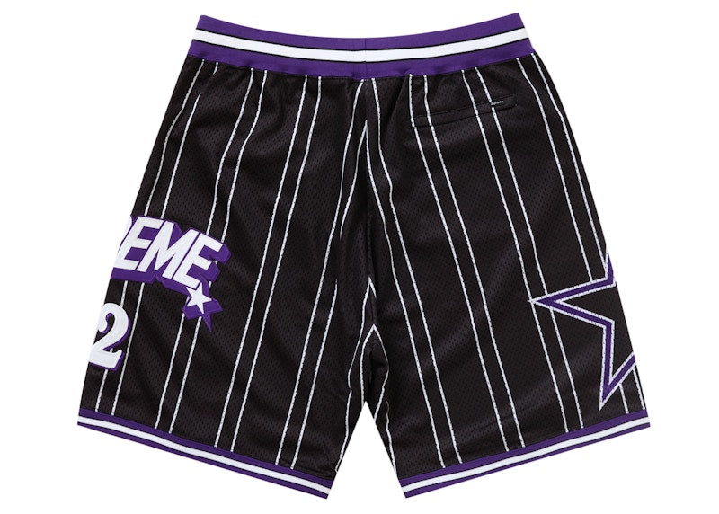 Supreme Star Basketball Short Black