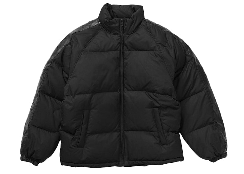 Supreme Star Sleeve Down Puffer Jacket Black
