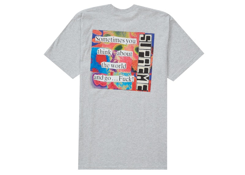 Supreme Static Tee Grey