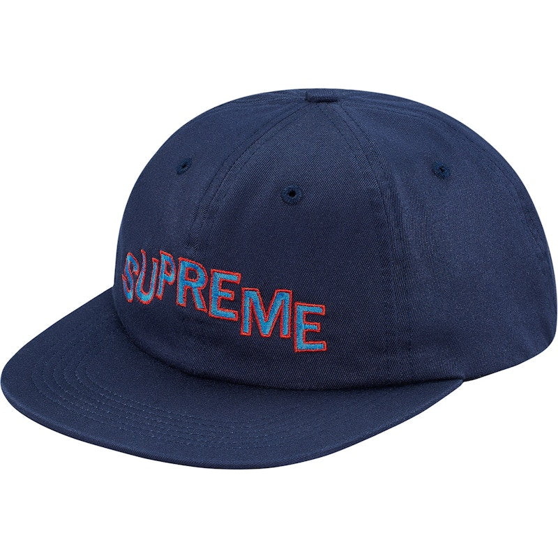 Supreme Stepped Arc 6-Panel Navy