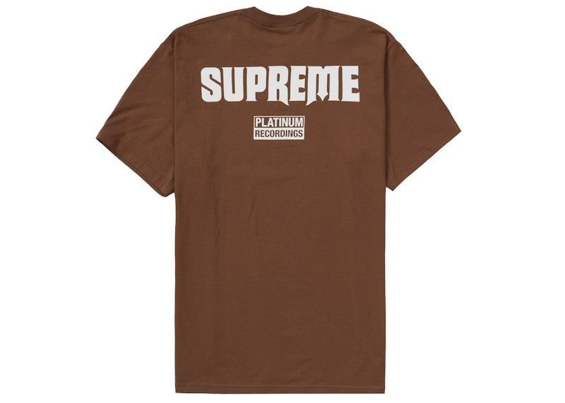 Supreme Still Talking Tee Brown
