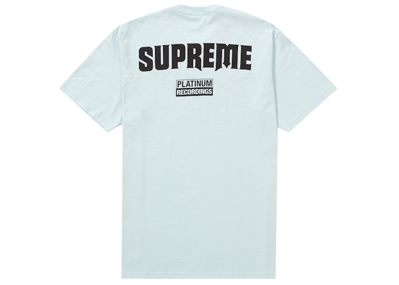 Supreme Still Talking Tee Pale Blue