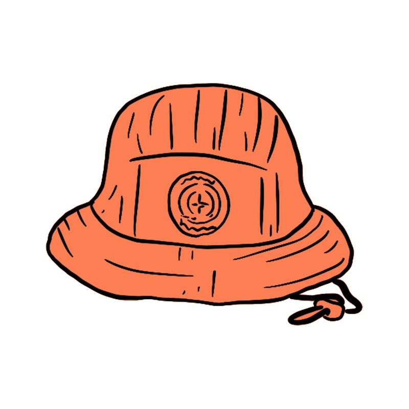 Supreme Stone Island Corduroy Crusher Orange