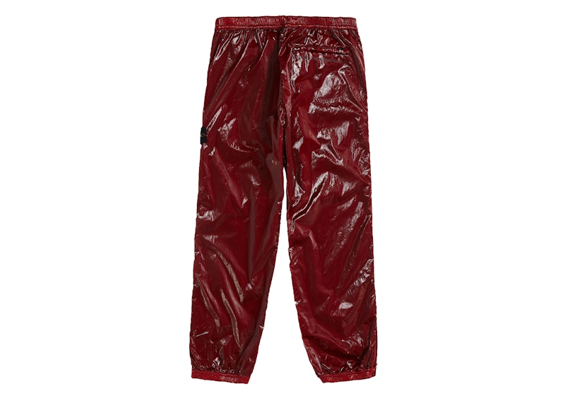 Supreme Stone Island New Silk Light Pant Red
