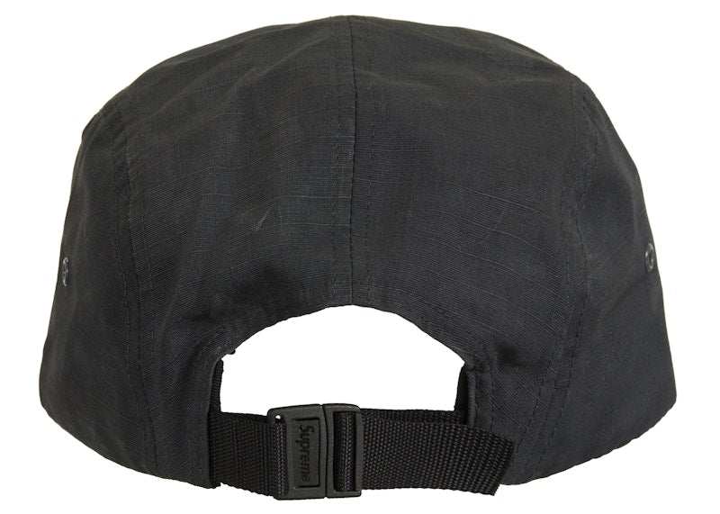 Supreme Stone Island Reactive Ice Camo Ripstop Camp Cap Black