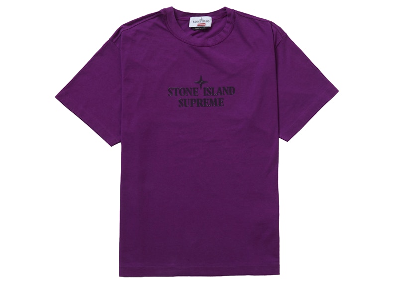 Supreme Stone Island S/S Top Purple