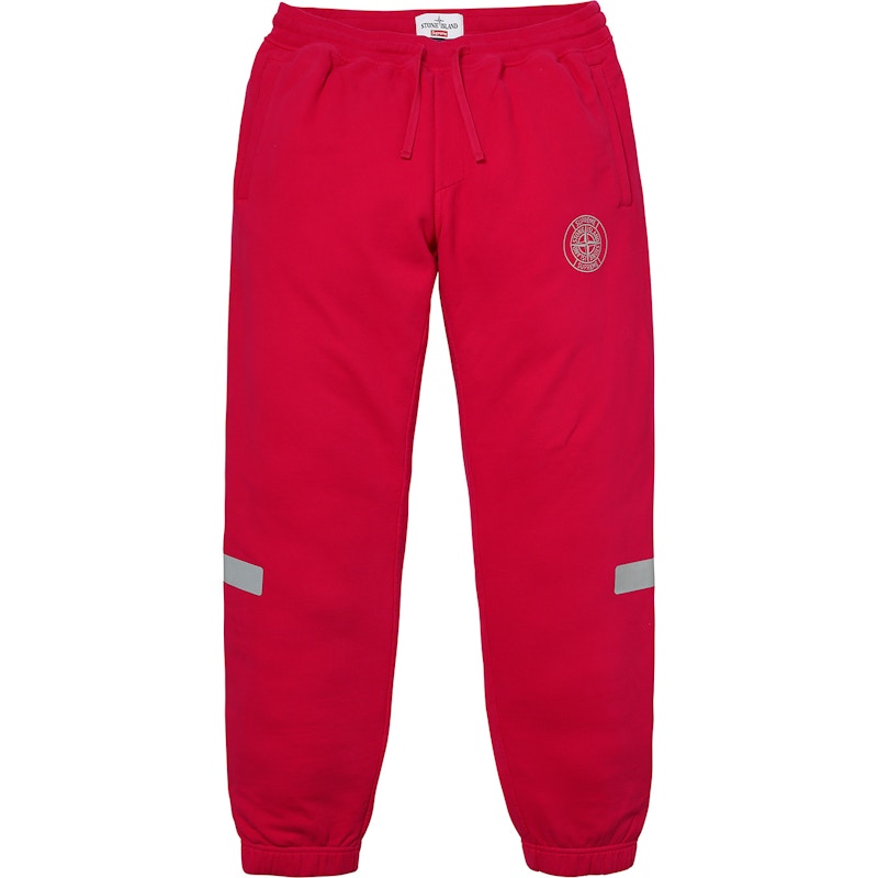 Supreme Stone Island Sweatpant Magenta