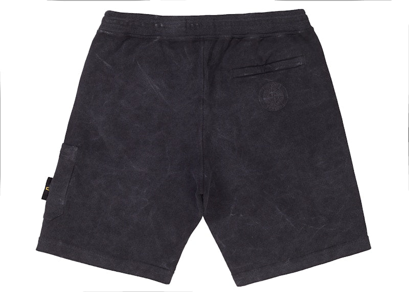 Supreme Stone Island Sweatshort Black