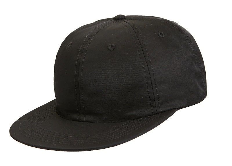 Supreme Strap Logo 6-Panel Black