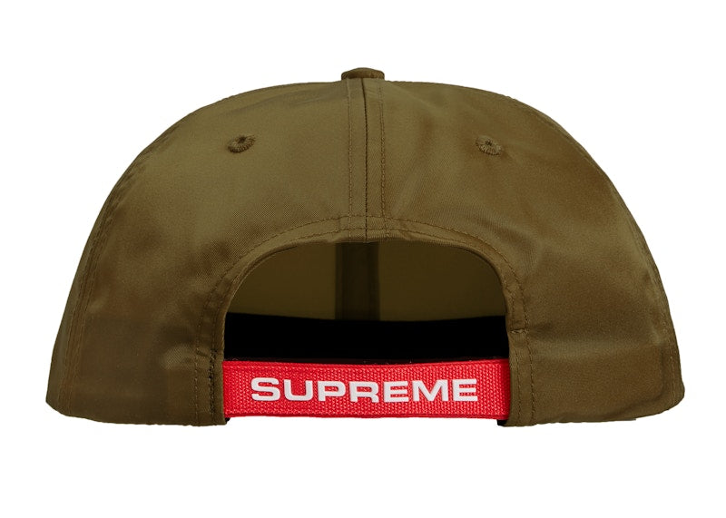 Supreme Strap Logo 6-Panel Olive