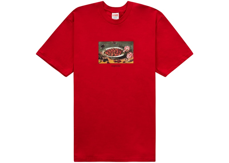 Supreme Strawberries Tee Red
