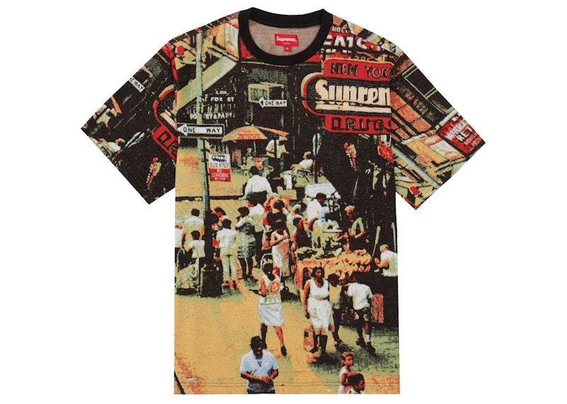 Supreme Street Scene Jacquard S/S Top Multicolor