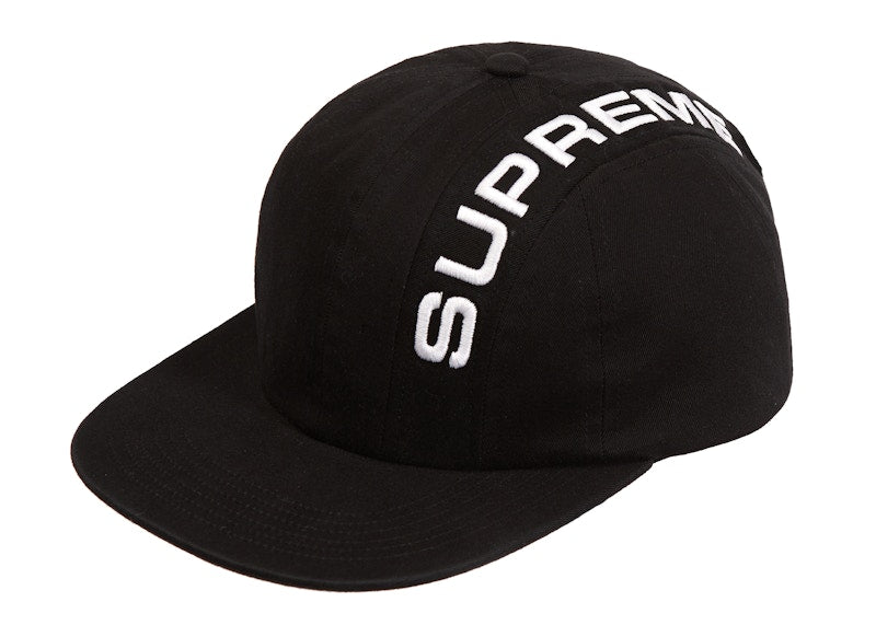 Supreme Stripe 6-Panel Black