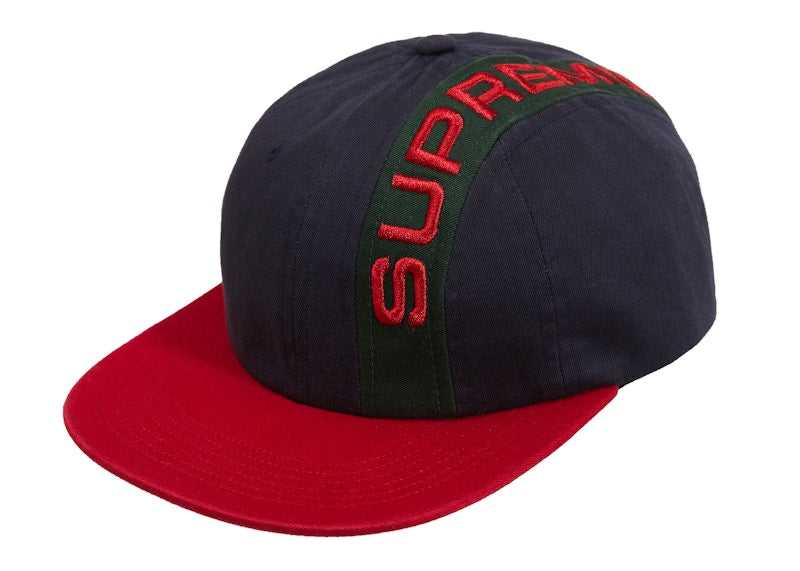 Supreme Stripe 6-Panel Navy
