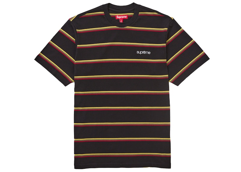 Supreme Stripe S/S Top (FW24) Black