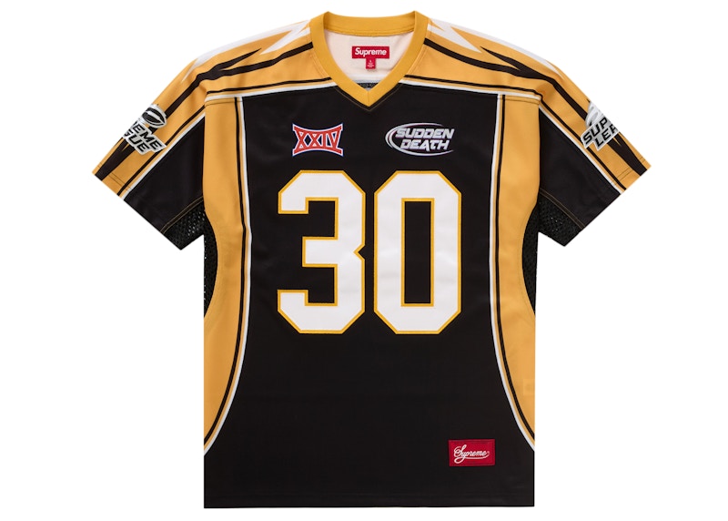 Supreme Sudden Death Football Jersey Black
