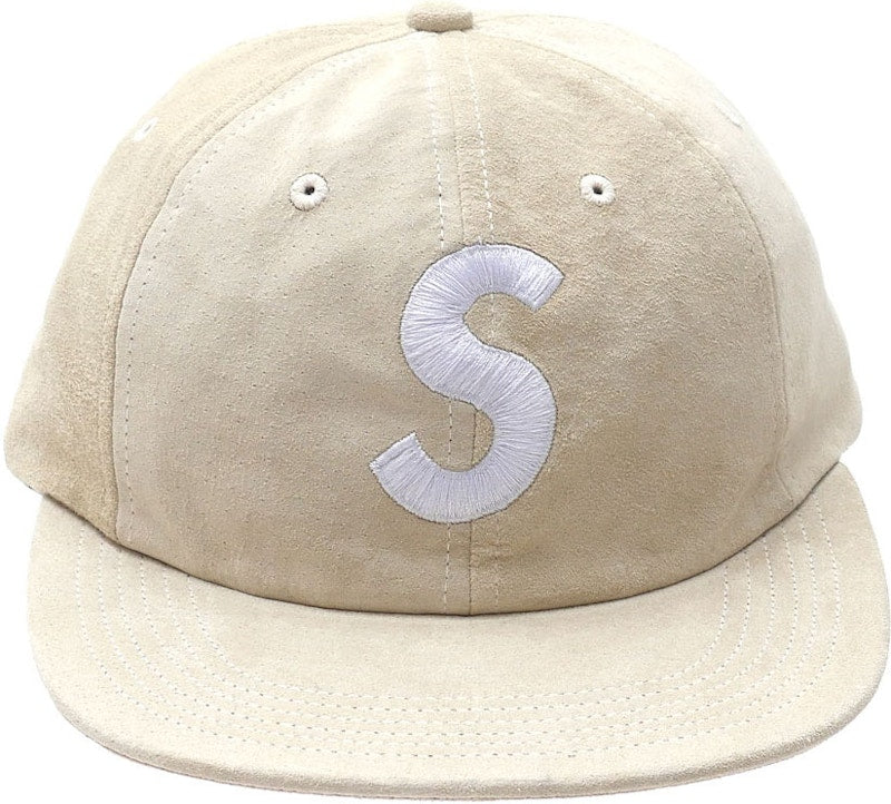 Supreme Suede S Logo 6 Panel Tan