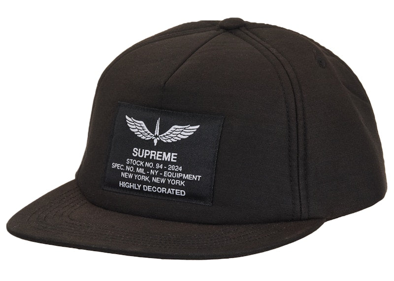 Supreme Surplus 5-Panel Black