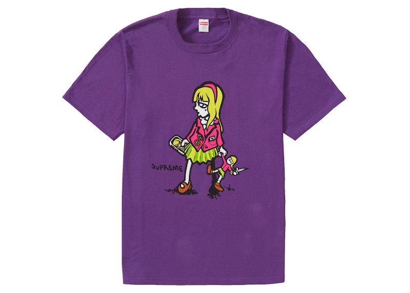 Supreme Suzie Switchblade Tee Purple