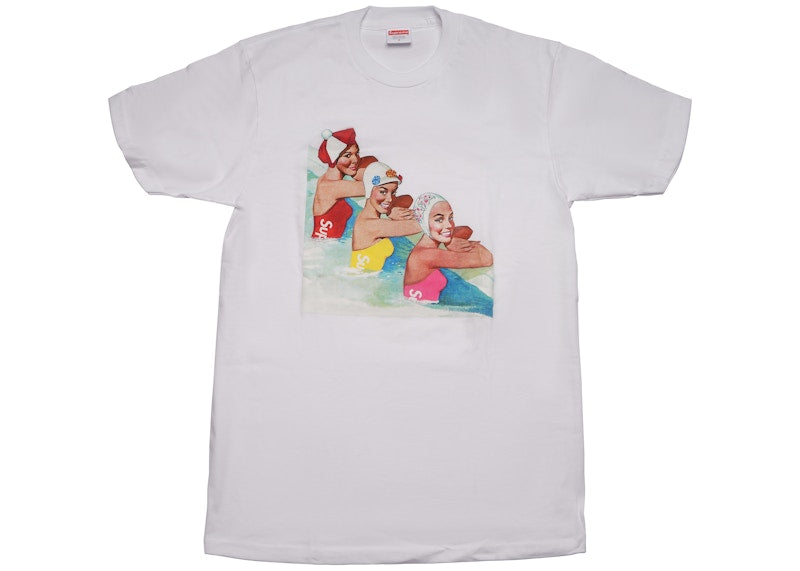 Supreme Swimmers Tee White