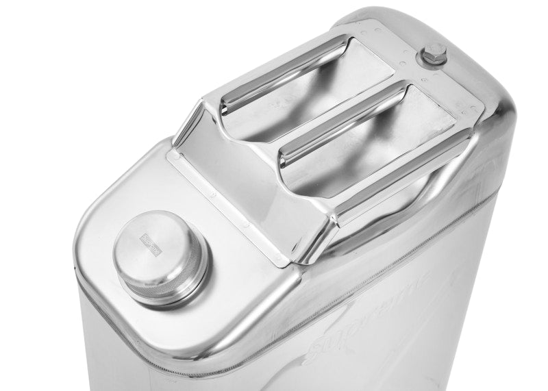 Supreme Swiss Link Stainless Steel 20L Water Can Silver