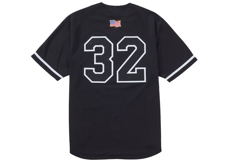 Supreme Swords Baseball Jersey Black
