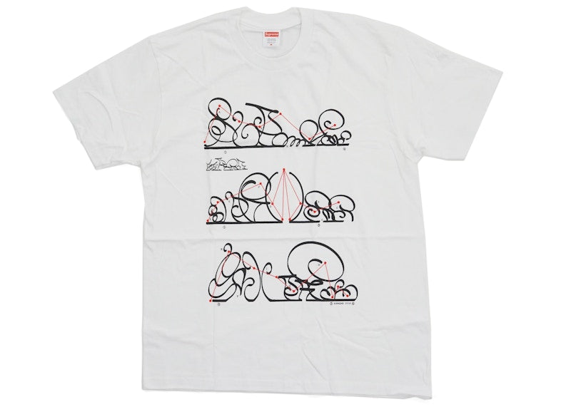 Supreme System Tee White