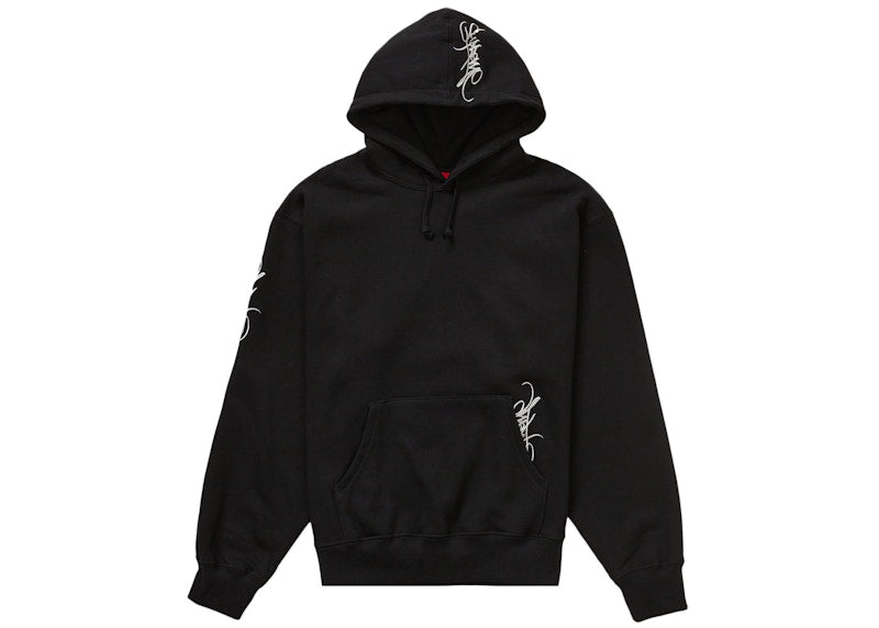 Supreme Tag Hooded Sweatshirt (SS24) Black