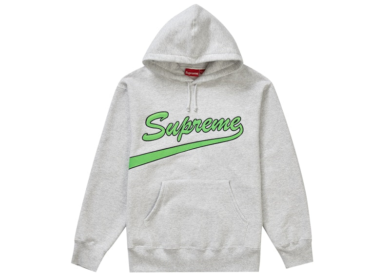Supreme Tail Hooded Sweatshirt Ash Grey